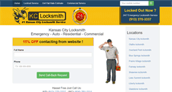 Desktop Screenshot of kscitylocksmith.com